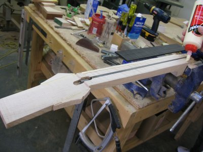 Day 4 - Fretboard Glue Up