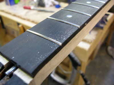 Day 5 - Beveling The Fret Wire