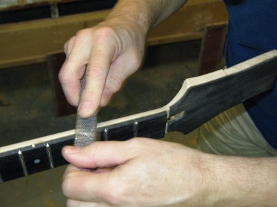 Day 6 - Shaping The Neck - Hand Work