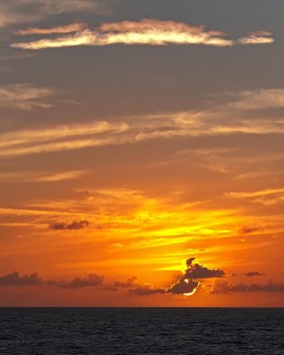 Sunset at Sea