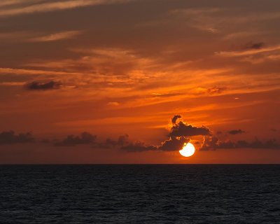 Sunset at Sea