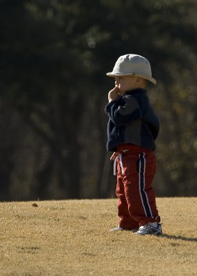 Little Boy in the Park