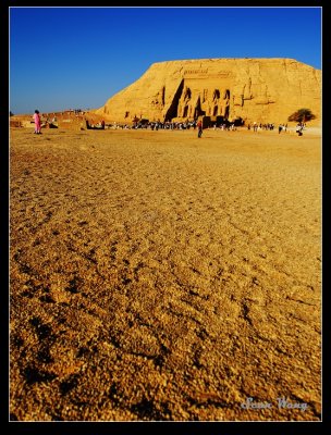 The Ramses II Temple in Abu Simbel 