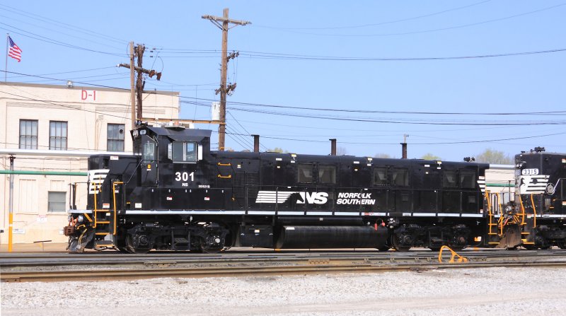 NS 301, A NRE built, 3GS21B gen set at Debutts Diesel shop 