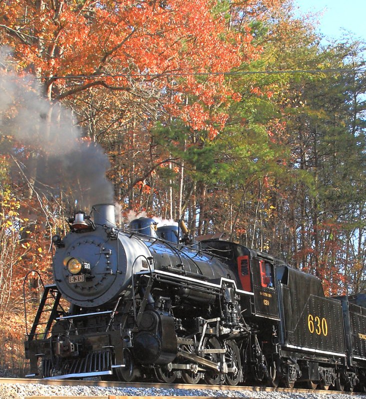 630 makes for a fine sight, even running backwards