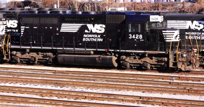 NS 3428 at Schaffer's Crossing