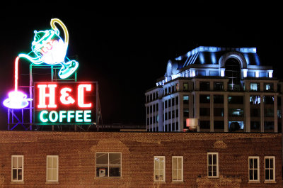 H&C coffee, and the NS office building 