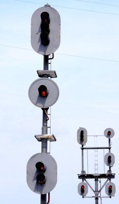 NKP signals on display at North Judson 