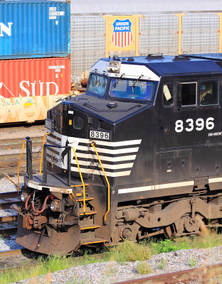NS 8396 in the East Yard at Danville 
