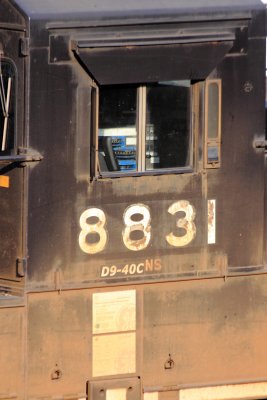 NS 8831, just another dirty old GE 