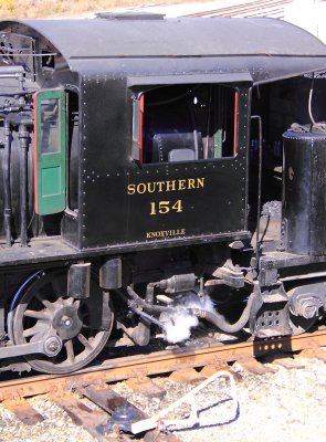 Southern Railway 154 at City Yard
