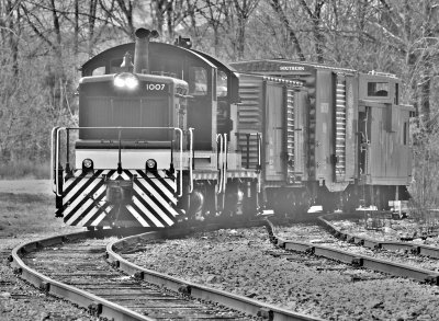 branch line running in East TN 