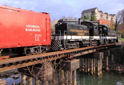 The local departs Knoxville