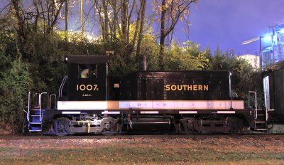 SR 1007 in football train service for a UT home game 