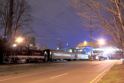 SR 1007 in football train service for a UT home game 