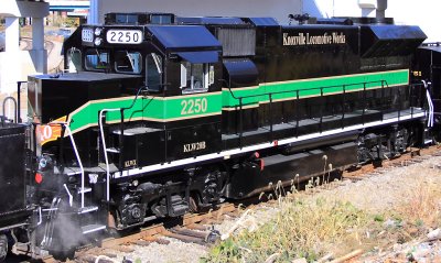 KLWX 2250, the new Green rebuild from the Knoxville Locomotive works