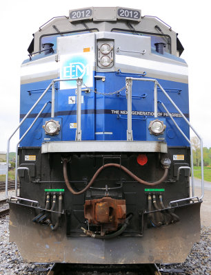 EMDX 2012, NS train 58A at Burnside KY 