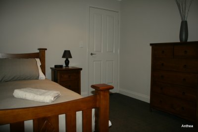 One of the student rooms