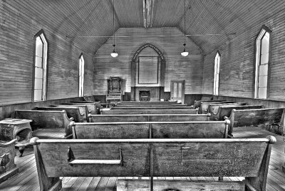 Bodie Church Interior
