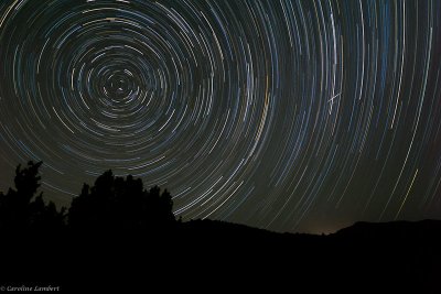 Star Trails, Cave Lakes Recreation Area, NV