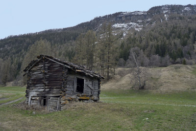 A little old barn in the Val d'Herens