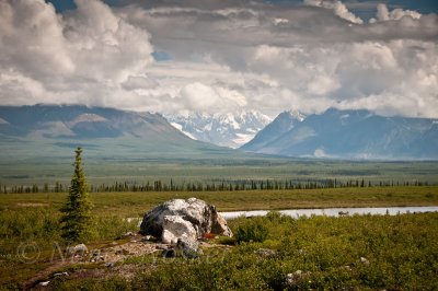 West Fork Glacier in distance