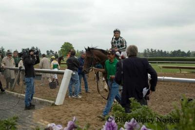 The winner's circle - entering