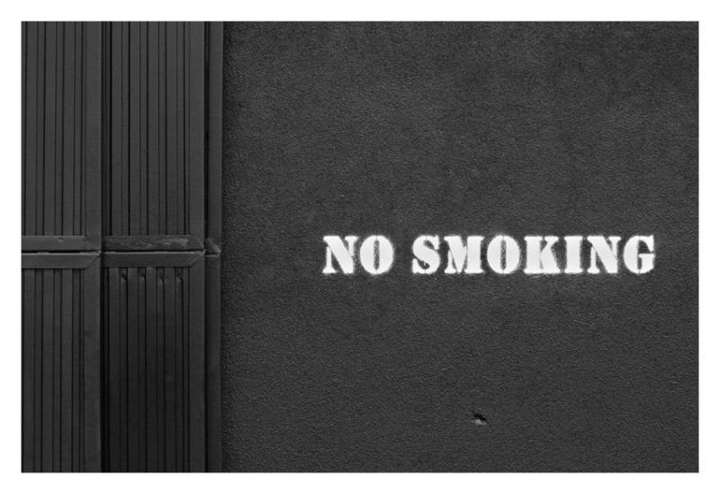 No smoking