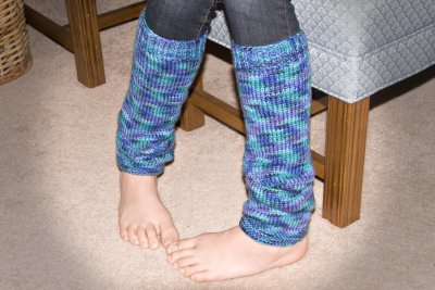 Grandma Made Me Leg Warmers!