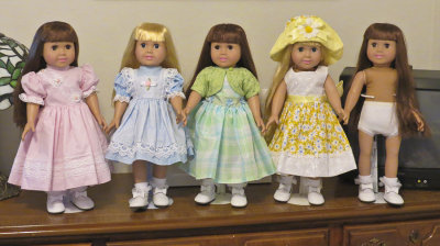 Five Dolls For Five Girls