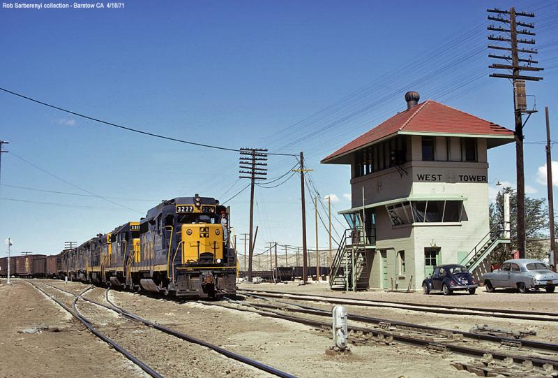 ATSF Barstow West Tower