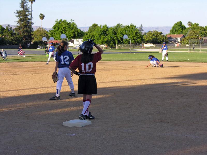 Lauren leads off from 1st