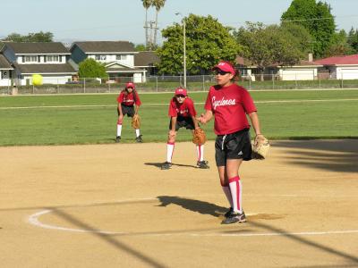 Megan - ace pitcher!