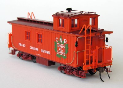 Canadian National wood caboose