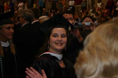 Megan In Procession