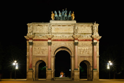L'arc de triomphe du carrousel du Louvre