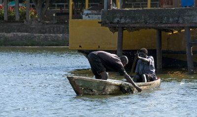 Fishermen set out