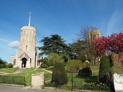 Churches of St. Mary (left) and St. Cyriac and St. Julitta