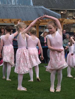 Ballet girls in pink