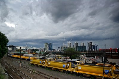 Stormy Storage Yard