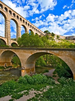The Aqueduct Roquefavour, France