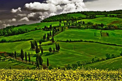 Magic Italy, magic Montichiello Road