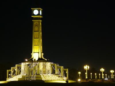 1935 15th May 06 Clocktower Roundabout Sharjah University.JPG