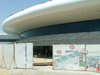 1339 24th May 06 New terminal progress at Sharjah Airport.JPG