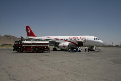 1143 29th June 06 ABE on ground in Kabul.JPG