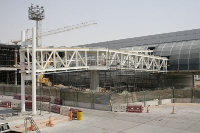 1528 10th July 06 Progress with the new terminal at Sharjah Airport .JPG