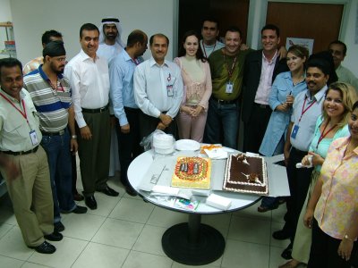 0939 12th August 06 Ops Team Celebrations.JPG