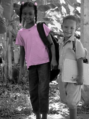 Dominican School Children