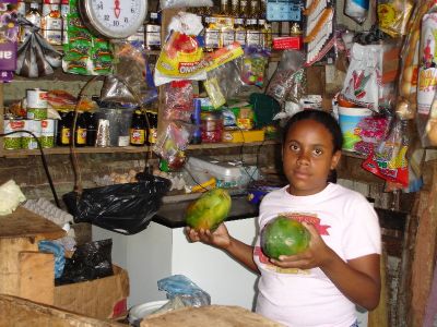 shopping a local store