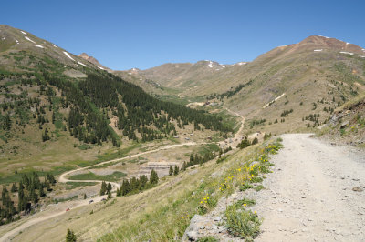Animas Forks in the Distance